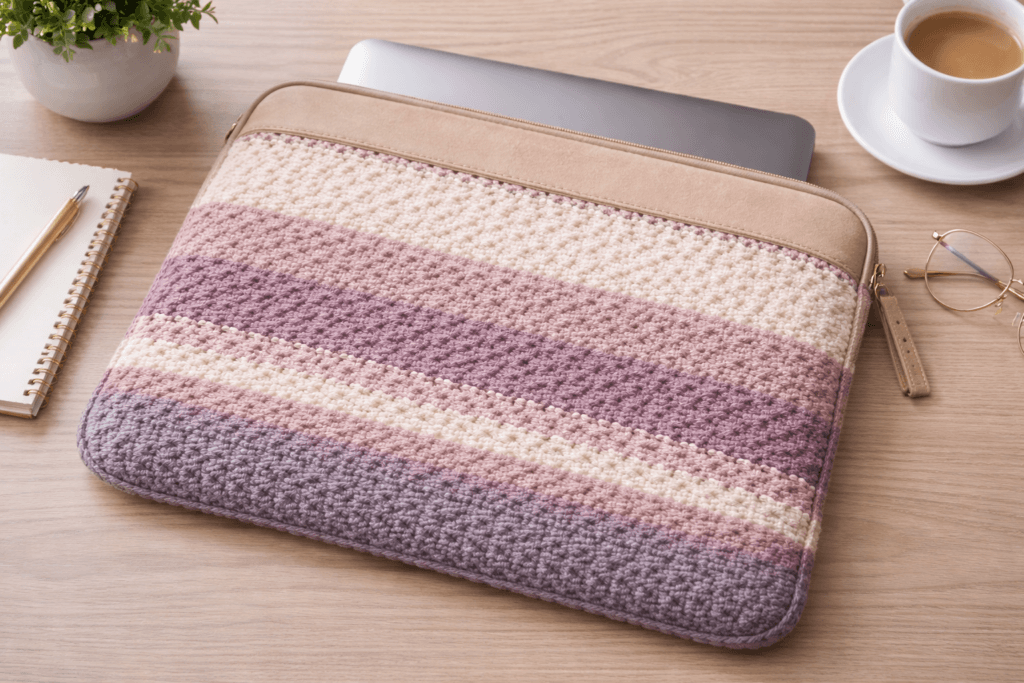 Tunisian Crochet Blanket Pattern ๐ Easy & Beginner-Friendly Stitch 10 crochet laptop bag pattern handmade protective design