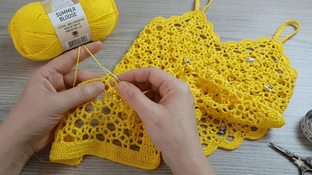 Easy Crochet Pattern for Beginners ๐ธ Summer Crochet Stitch Tutorial 3 summer crochet blouse pattern lightweight handmade top